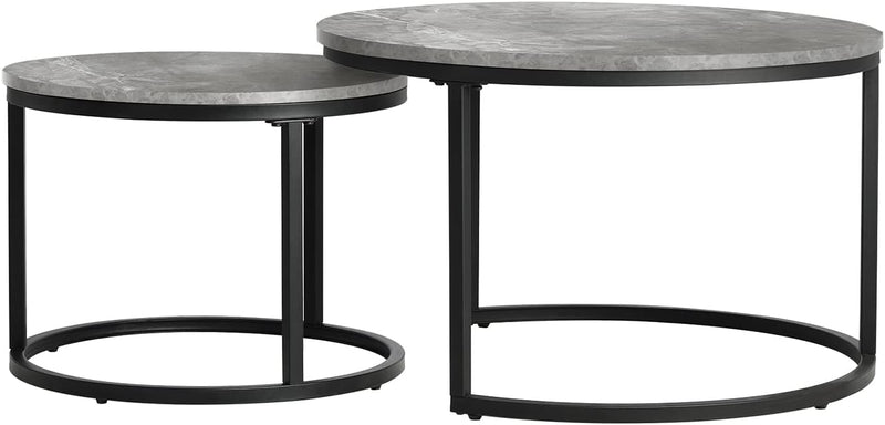 Eclipse 2pc Nesting Tables -  Grey