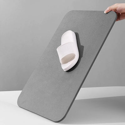 Diatom Mud Bath Mat- Dark Grey