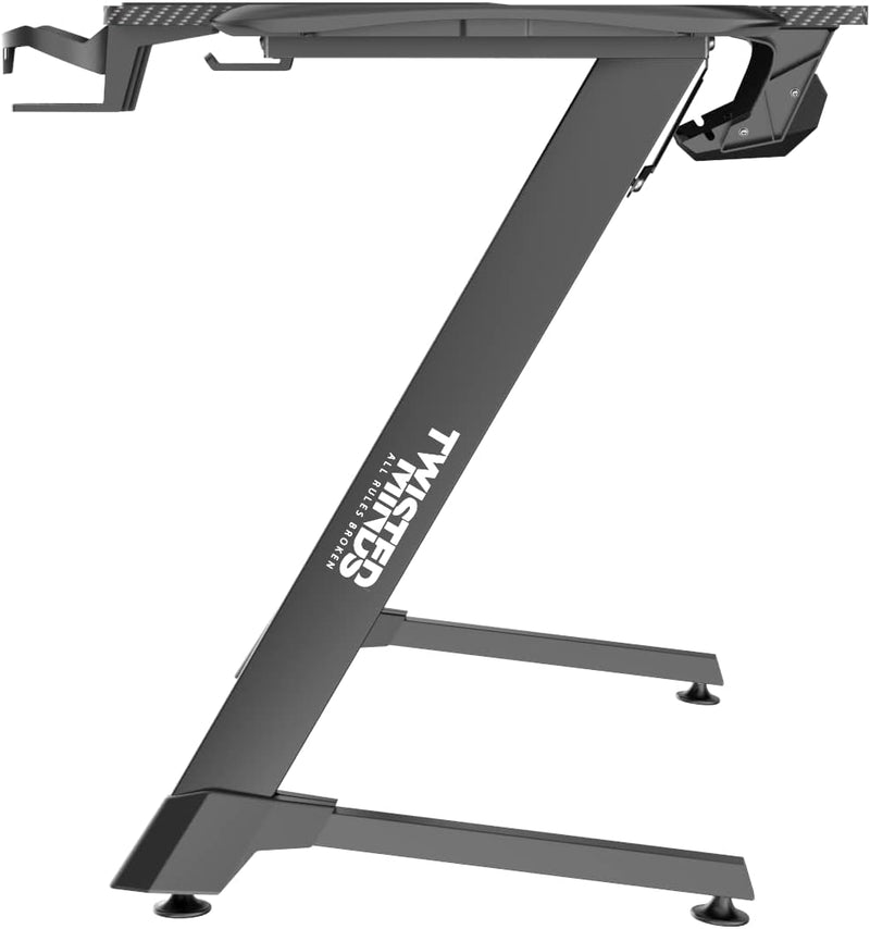 CyberGlow LED Light Gaming Desk  - Fine Living