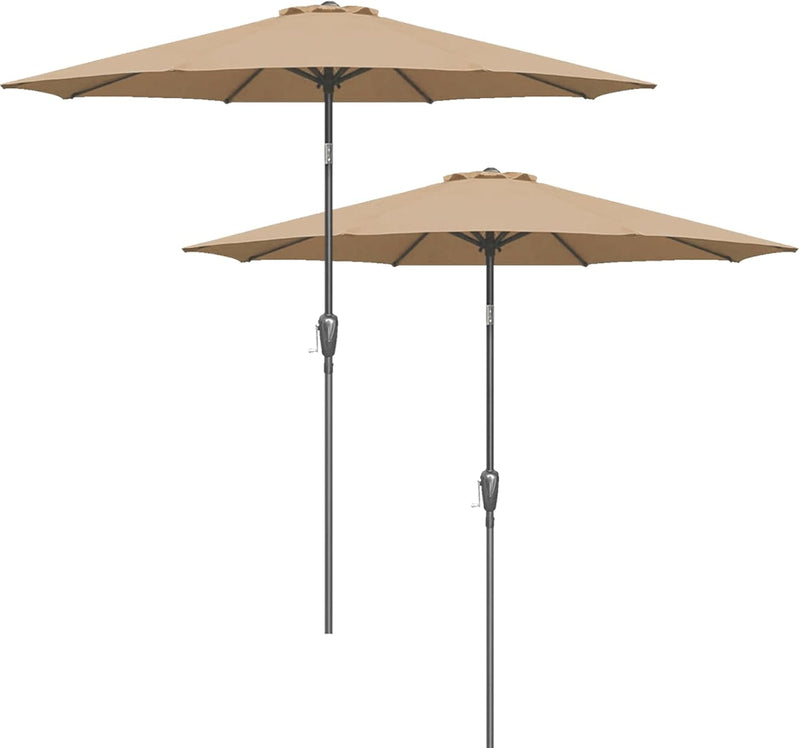 Solar Powered Tilt Outdoor Umbrella