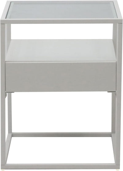 Fine Living Athens Side Table - White - Fine Living
