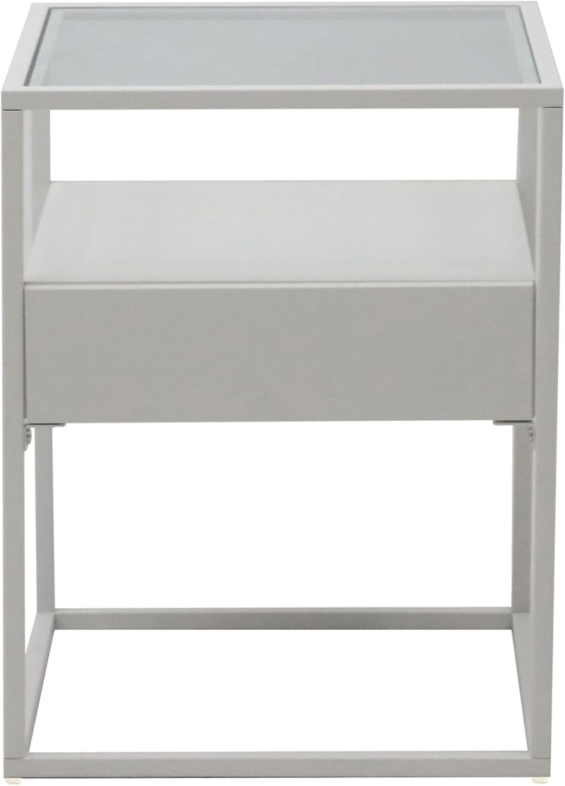 Fine Living Athens Side Table - White - Fine Living