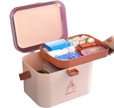Fine Living Nordic Medicine Box - Small Pink