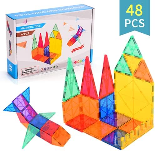 48pcs Magnetic 3D Building Tiles - Jeronimo