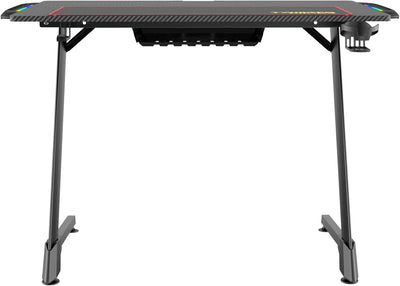 CyberGlow LED Light Gaming Desk  - Fine Living