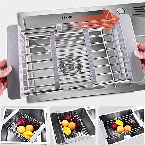 Fine Living - Extended Over Sink Drainer - Grey