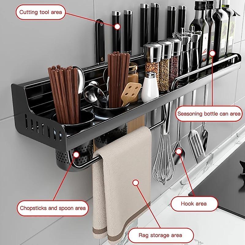 ExtraStore Wall Mounted Kitchen Rack