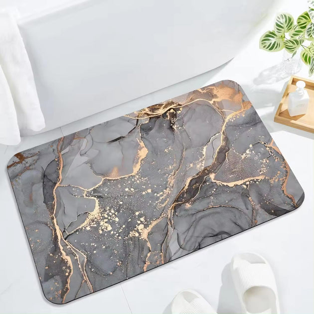 Plush Waves - Rectangle Bath Mat - 40*60cm