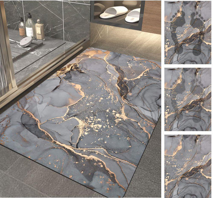 Plush Waves - Rectangle Bath Mat - 40*60cm