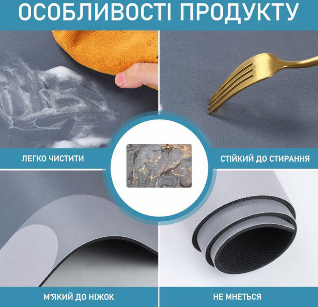 Plush Waves - Rectangle Bath Mat - 40*60cm