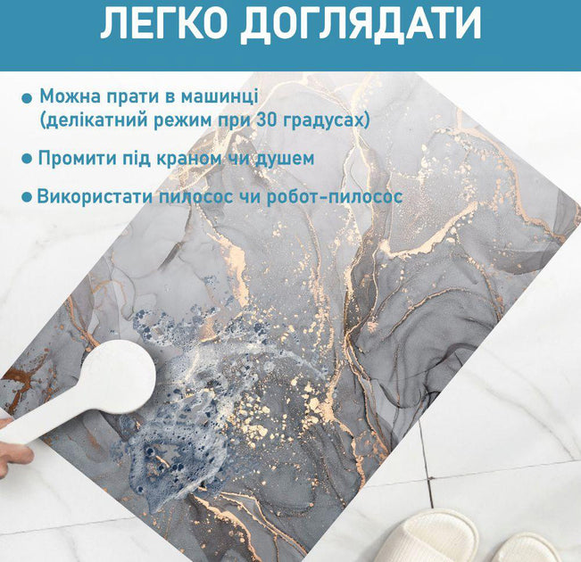 Plush Waves - Rectangle Bath Mat - 40*60cm