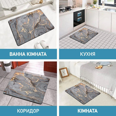 Plush Waves - Rectangle Bath Mat - 40*60cm