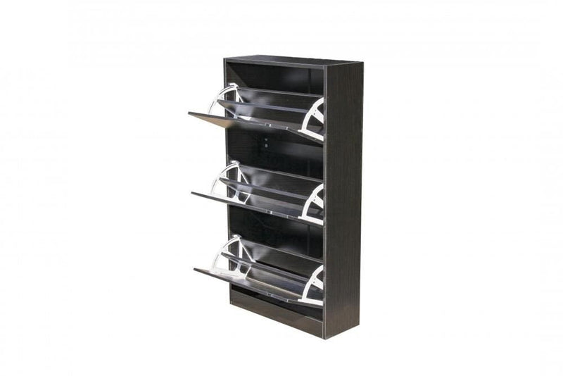 Fine Living Shoe Cabinet - Classic 3 Tier - Maple