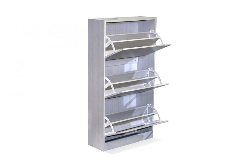 Fine Living Shoe Cabinet - Classic 3 Tier - Maple