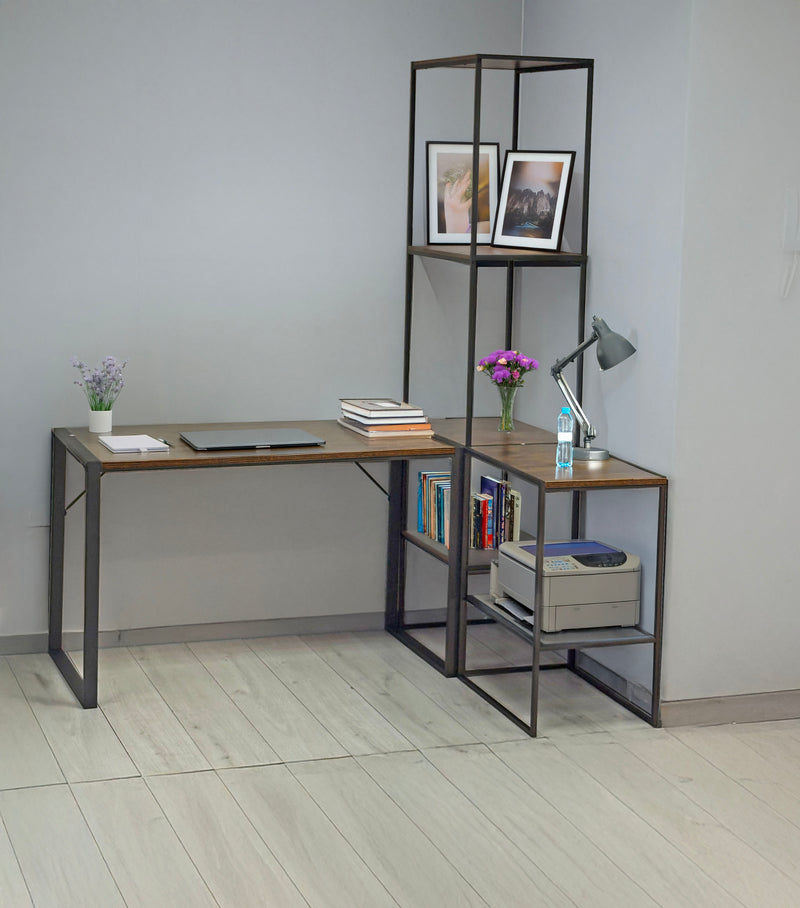 Dorian 3pc Office Desk - Fine Living