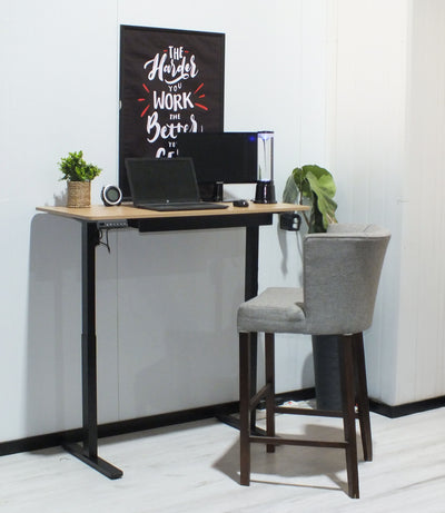 Versa Height Adjustable Desk - L. Wood - Fine Living