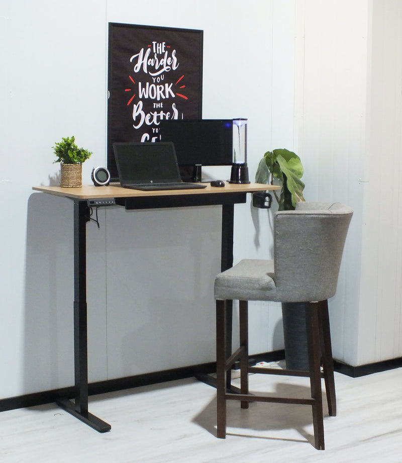 Versa Height Adjustable Desk - L. Wood - Fine Living