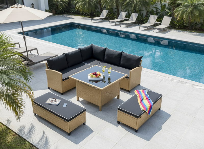 Barbados Corner Lounge Set