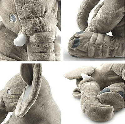 Elephant Baby Pillow - Grey - Nuovo