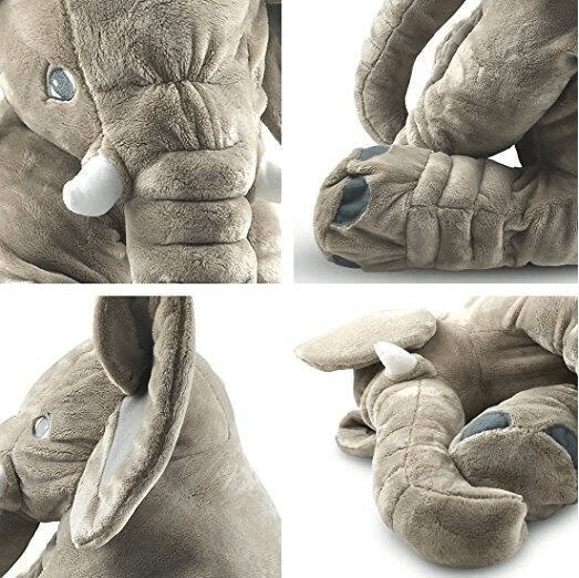 Elephant Baby Pillow - Grey - Nuovo