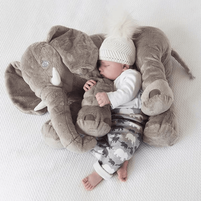 Elephant Baby Pillow - Grey - Nuovo