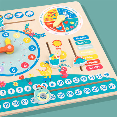 Wooden Busy Board Calendar - Jeronimo