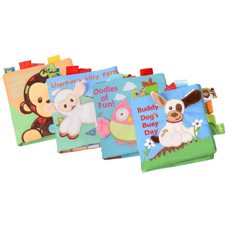 Nouvo Interactive Baby Fabric Books