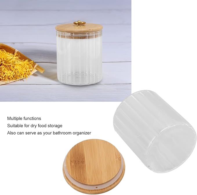 Pantry Delight Jar with Bamboo Lid