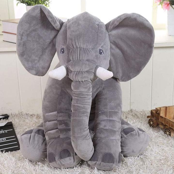 Elephant Baby Pillow - Grey - Nuovo