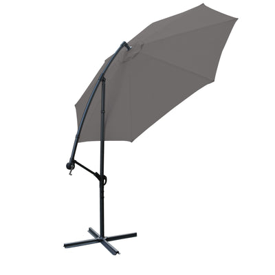 Ibiza Cantilever Umbrella - Grey - Finery