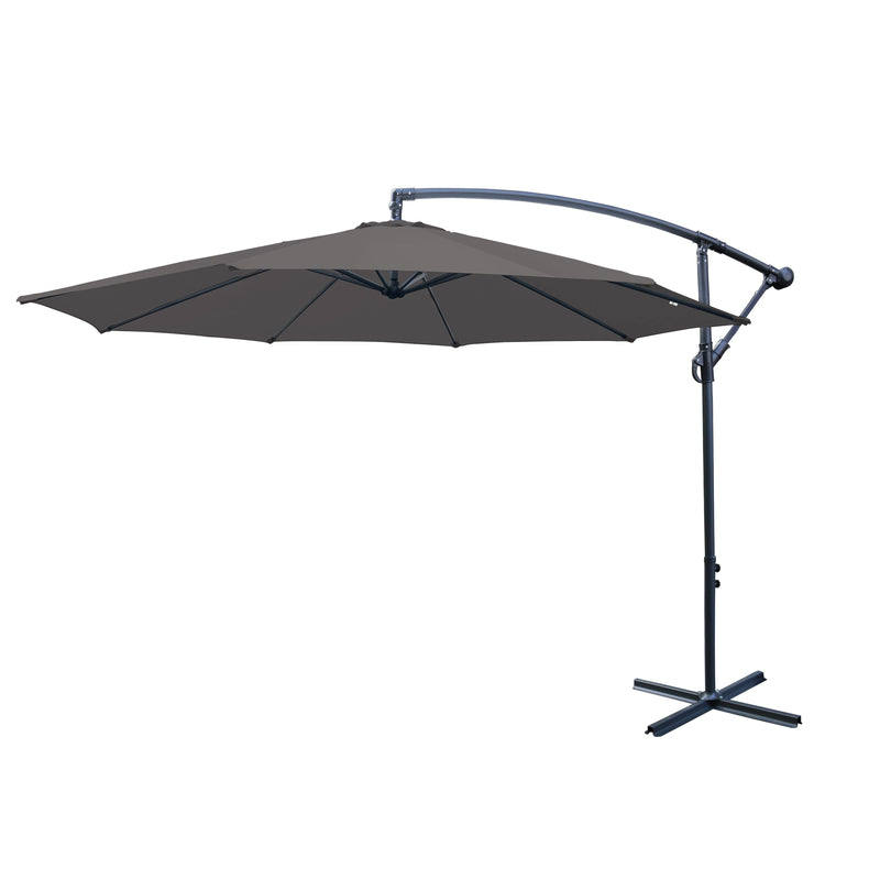 Ibiza Cantilever Umbrella - Grey - Finery