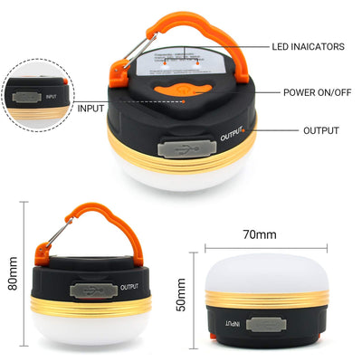 USB Rechargeable Camping Light Lantern