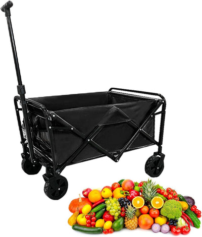 Multiuse Foldable Cart - Black