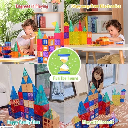 48pcs Magnetic 3D Building Tiles - Jeronimo