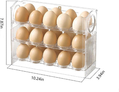 Space Saver 3 Tier Egg Tray - Fine Living