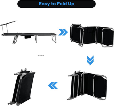 Sun Lounge Chair - Black - Finery