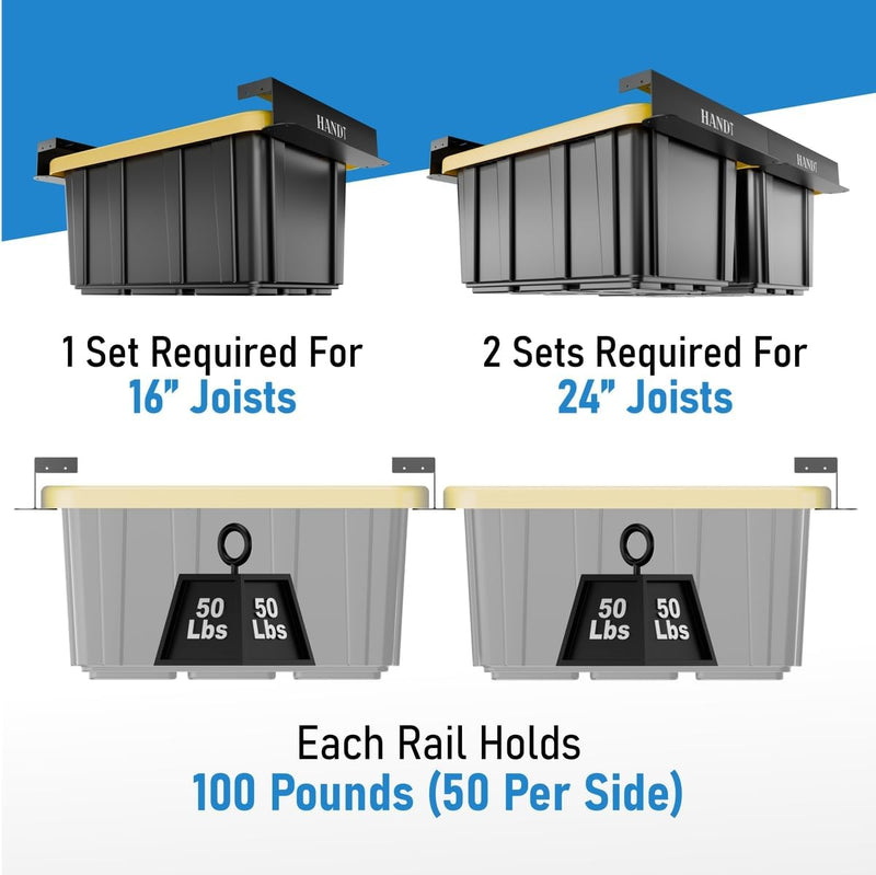 Overhead Garage Storage Rack