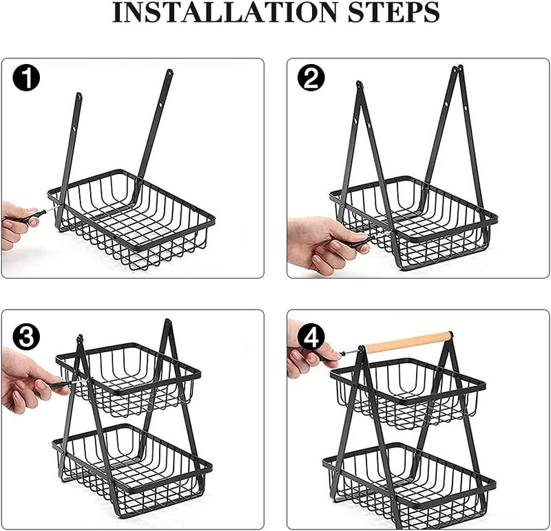 Vegetable and Fruit Basket - Fine Living