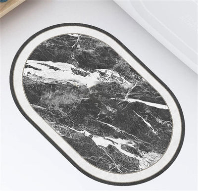 Marble Rainforest Bath Mat - Fine Living