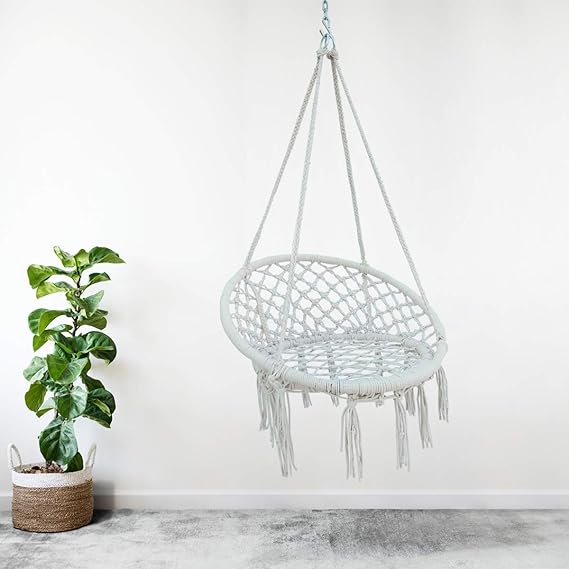 Tahiti Crochet Hammock- White