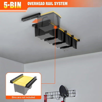 LoadMaster Overhead Garage Storage Rack - Fine Living