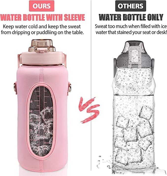 Water Bottle Pouch-Pink