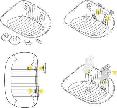 Cat Haven Suction Bed - Rex