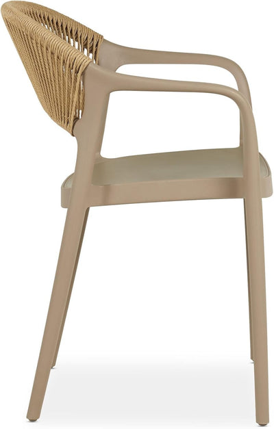 Oslo Rope Chair - Beige - Finery