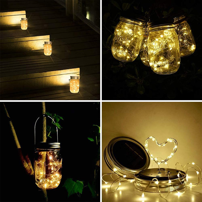 LED Solar Jar Light