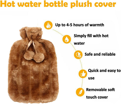 Cozy Buddy Hot Water Bottle - 2l - Assorted