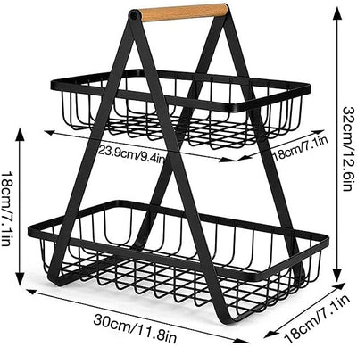 Vegetable and Fruit Basket - Fine Living