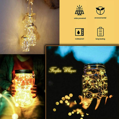 LED Solar Jar Light