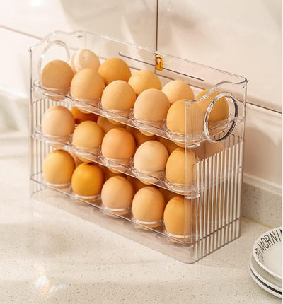 Space Saver 3 Tier Egg Tray - Fine Living
