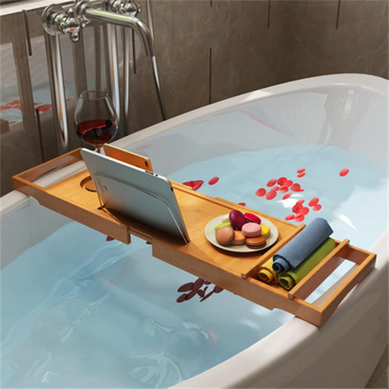 Fine Living Bamboo Bath Caddy